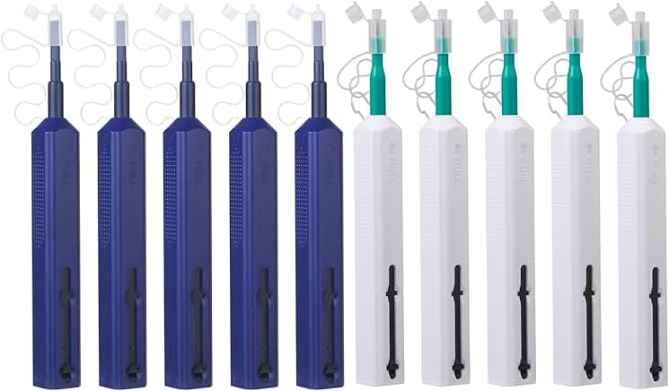 10-Pack Fiber Optic Cleaning Pen for Connectors