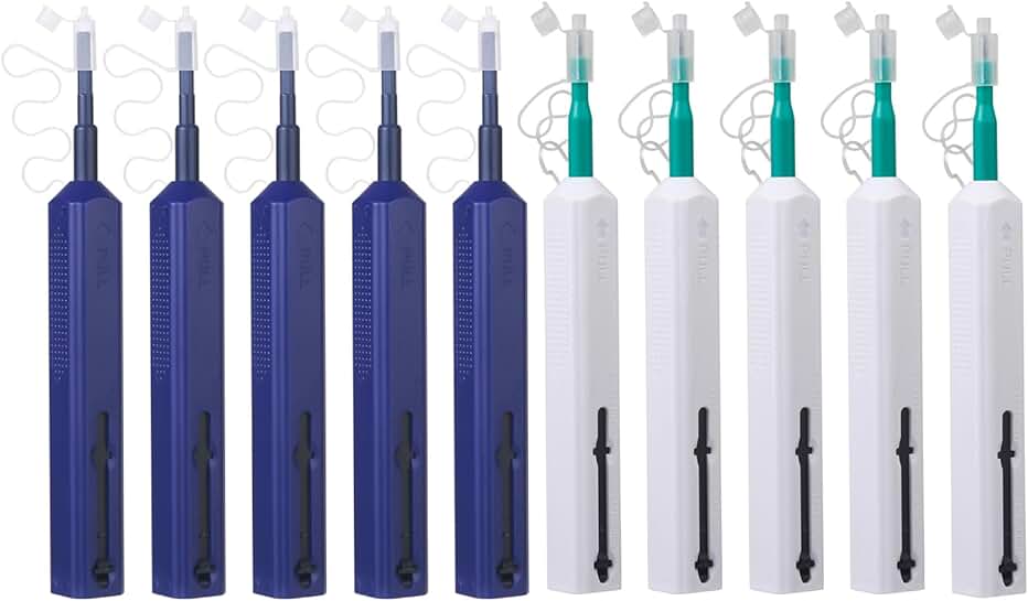 10-Pack Fiber Optic Cleaning Pen for Connectors