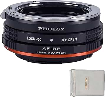 Lens Mount Adapter with Aperture Control for Sony to Canon EOS