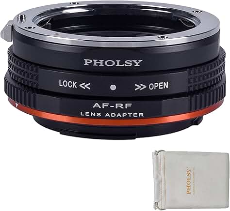 Lens Mount Adapter with Aperture Control for Sony to Canon EOS