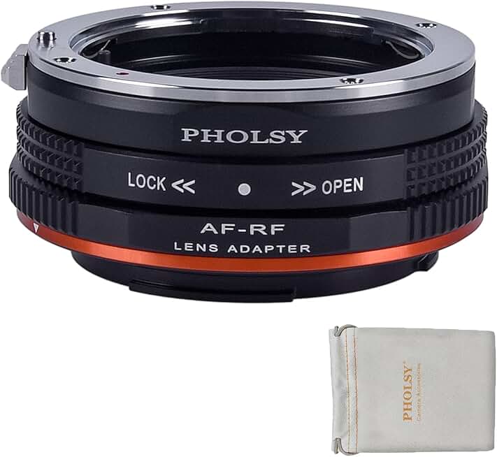 Lens Mount Adapter with Aperture Control for Sony to Canon EOS