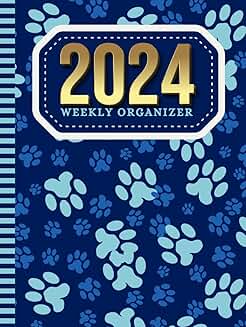 2024 Weekly Organizer with Notes and Habit Tracker