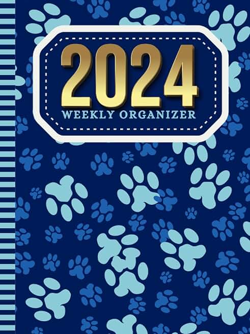 2024 Weekly Organizer with Notes and Habit Tracker