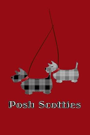 Elegant Scottish Terrier Tartan Notebook for Dog Lovers