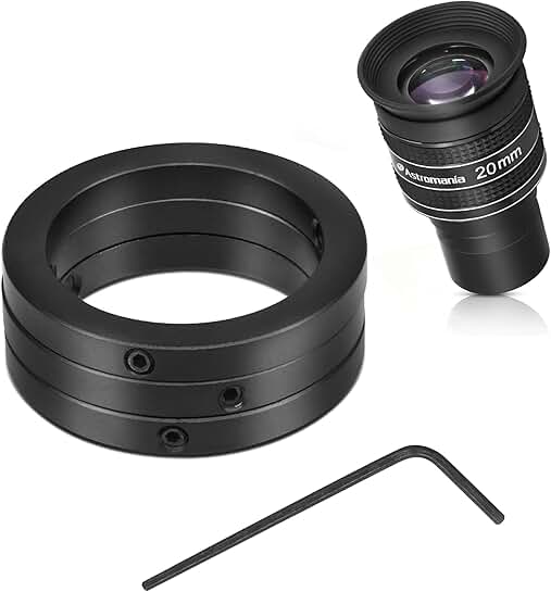 20mm Wide Angle Telescope Eyepiece with Rings Set