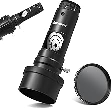 Moon Telescope Eyepiece Filter and Collimator Adapter Bundle