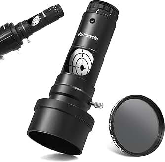 Moon Telescope Eyepiece Filter and Collimator Adapter Bundle