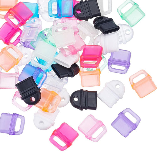 Colorful 50-Pack Phone and Laptop Dust Plug Covers