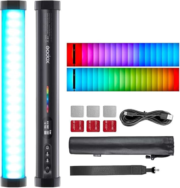 Full-Color RGB Tube Light with App Control