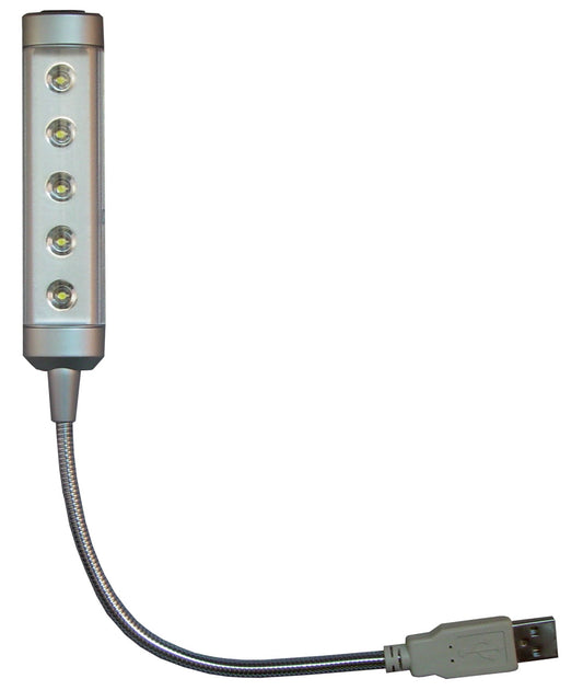 Wireless USB 5-LED Touch-On Computer Light