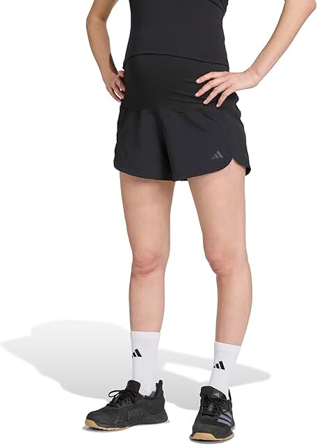 Women's Stretch Woven Maternity Training Shorts
