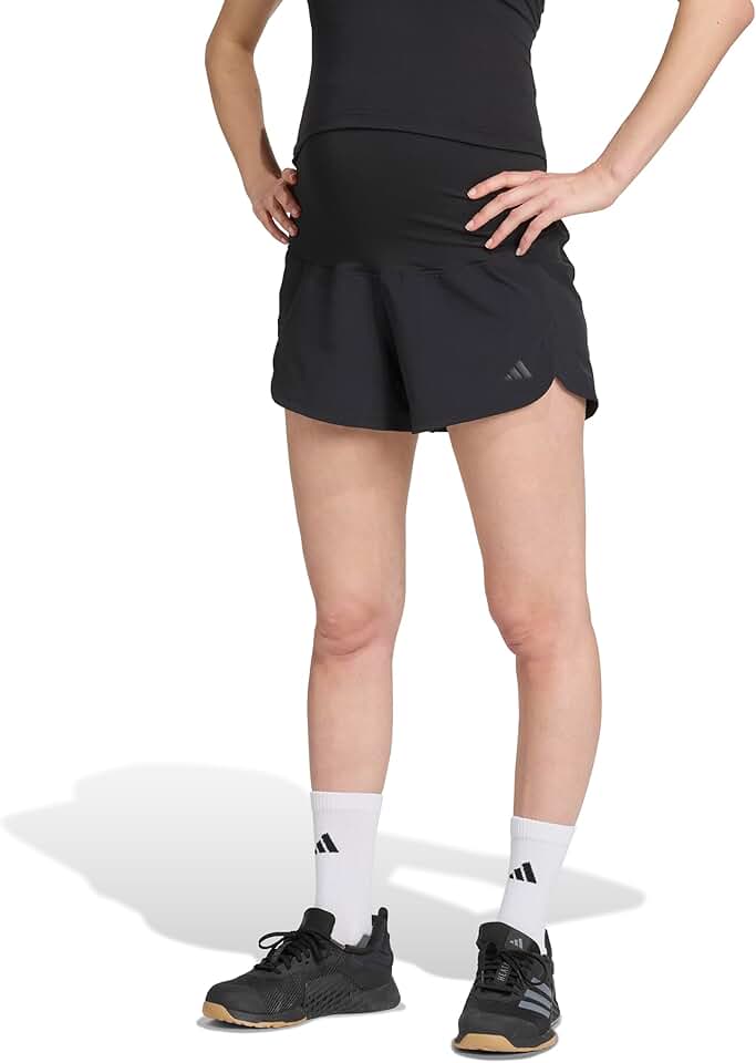 Women's Stretch Woven Maternity Training Shorts