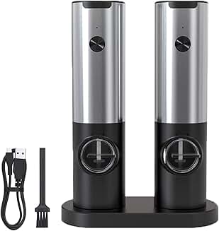 Rechargeable Electric Mill with Adjustable Coarseness