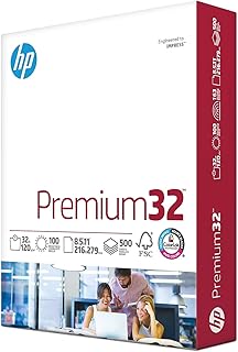 Premium 8.5 x 11 Paper, 32 lb, 500 Sheets