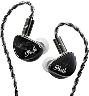 Beryllium-Coated Dynamic Driver IEM with Detachable Cable
