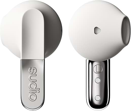 Wireless Bluetooth On-Ear Earbuds with 30-Hour Playtime