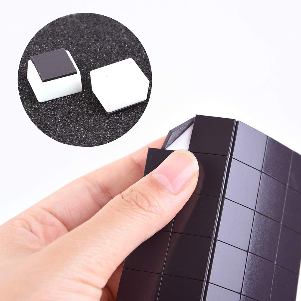 40Pcs Empty Half Pans with Magnetic Stripe Watercolor Paint Travel Tin