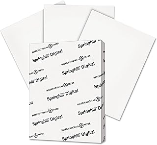 White 8.5 x 11 Heavy Cardstock, 250 Sheets
