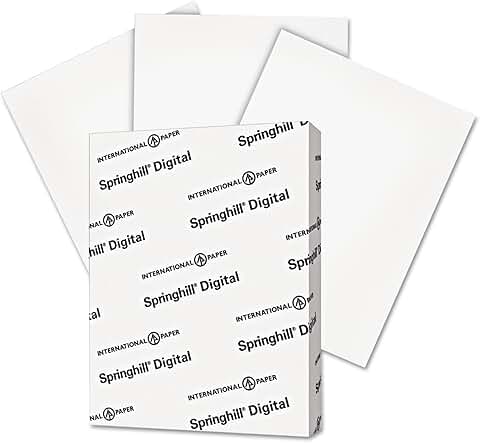 White 8.5 x 11 Heavy Cardstock, 250 Sheets