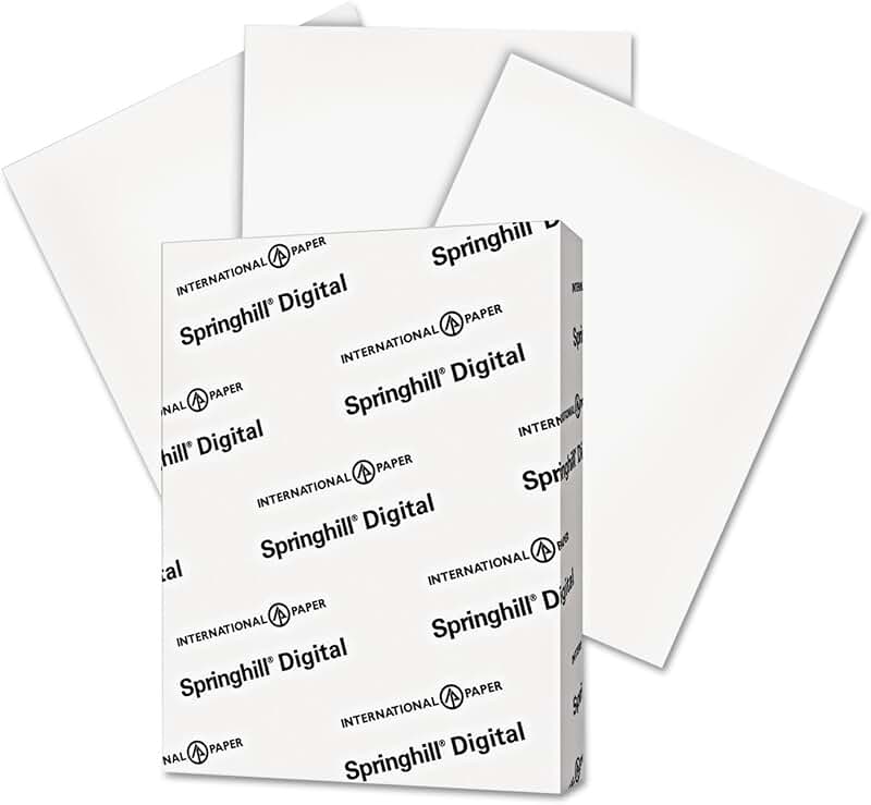 White 8.5 x 11 Heavy Cardstock, 250 Sheets