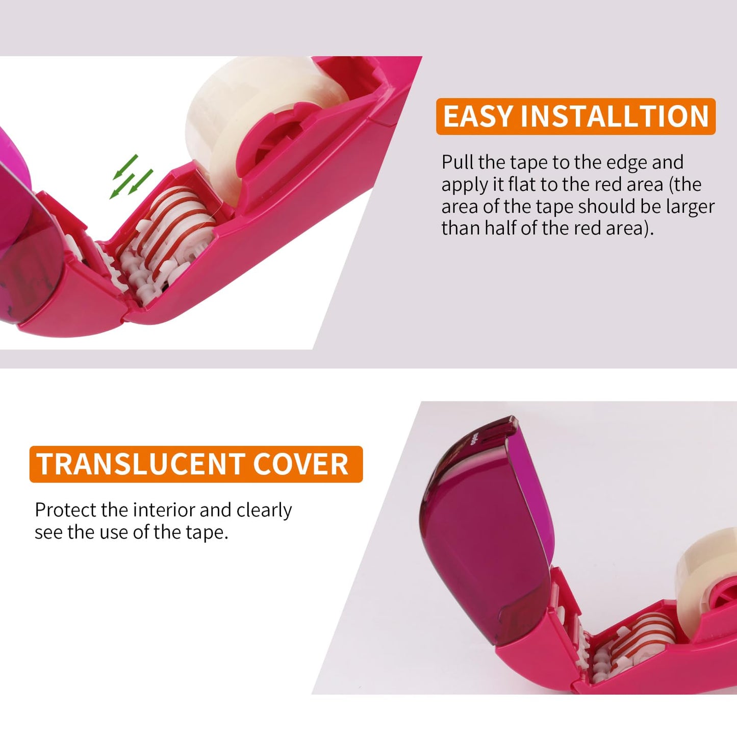 Automatic Tape Dispenser and Tape Gun with Free Tape