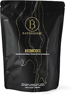 Relaxing Magnesium Bath Flakes with Hinoki, 26 oz