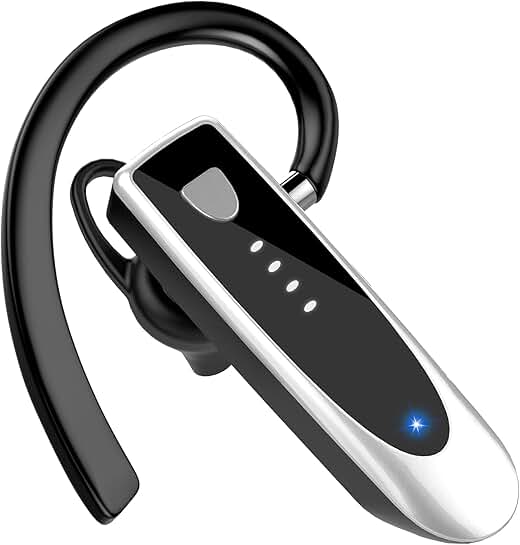 Wireless Bluetooth Earpiece with Noise Cancelling Mic