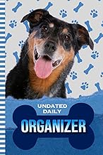Daily Organizer with Dog and Paw Print Cover