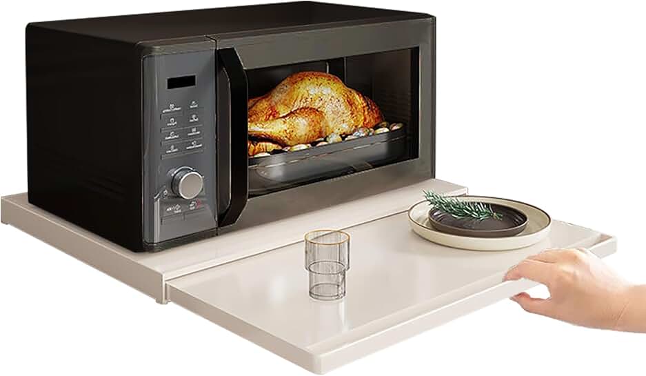 Pull-Out Cabinet Shelf for Kitchen Appliances