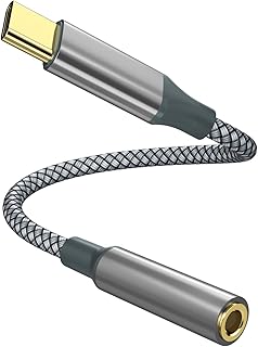 USB C to 3.5mm Audio Adapter for Headphones