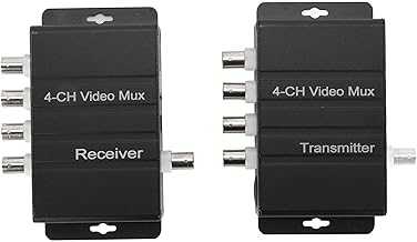 4-Channel Video Multiplexer for CCTV Security