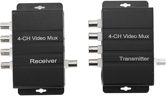 4-Channel Video Multiplexer for CCTV Security