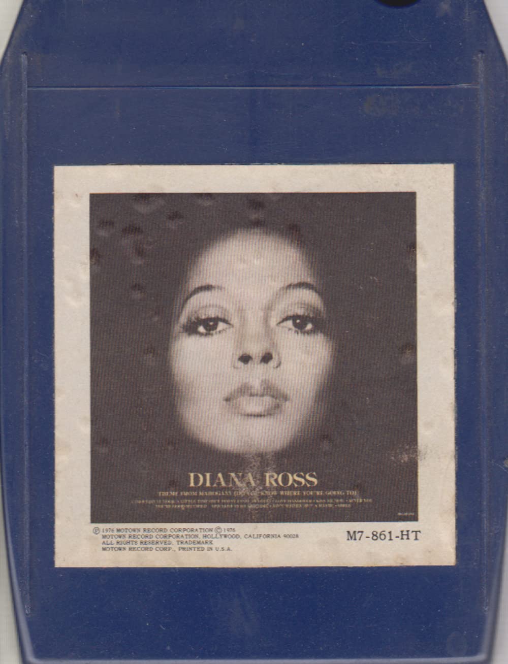 Diana Ross: Self-Titled - 8 Track Tape