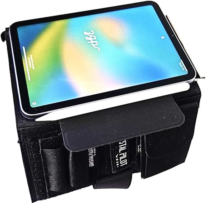 6-inch Crystal Pilot Flight Pad with Noteboard and Clipboard
