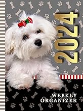 2024 Weekly Organizer with Notes and Habit Tracker