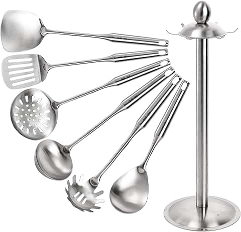 7-Piece Stainless Steel Kitchen Utensil Set
