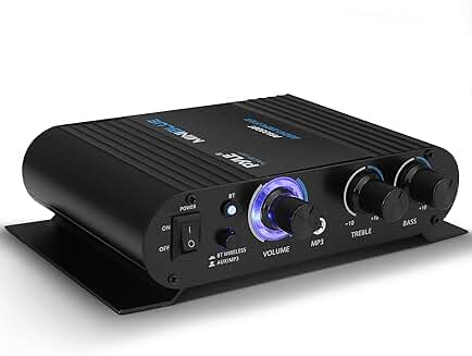 Wireless Bluetooth Home Audio Amplifier with 90W Power