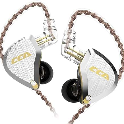 In-Ear Monitor Headphones with 5BA and 1DD Drivers