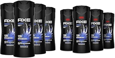 Crushed Mint & Rosemary Men's Body Wash, 4-pack