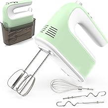 Electric Hand Mixer with 9 Speeds and Accessories