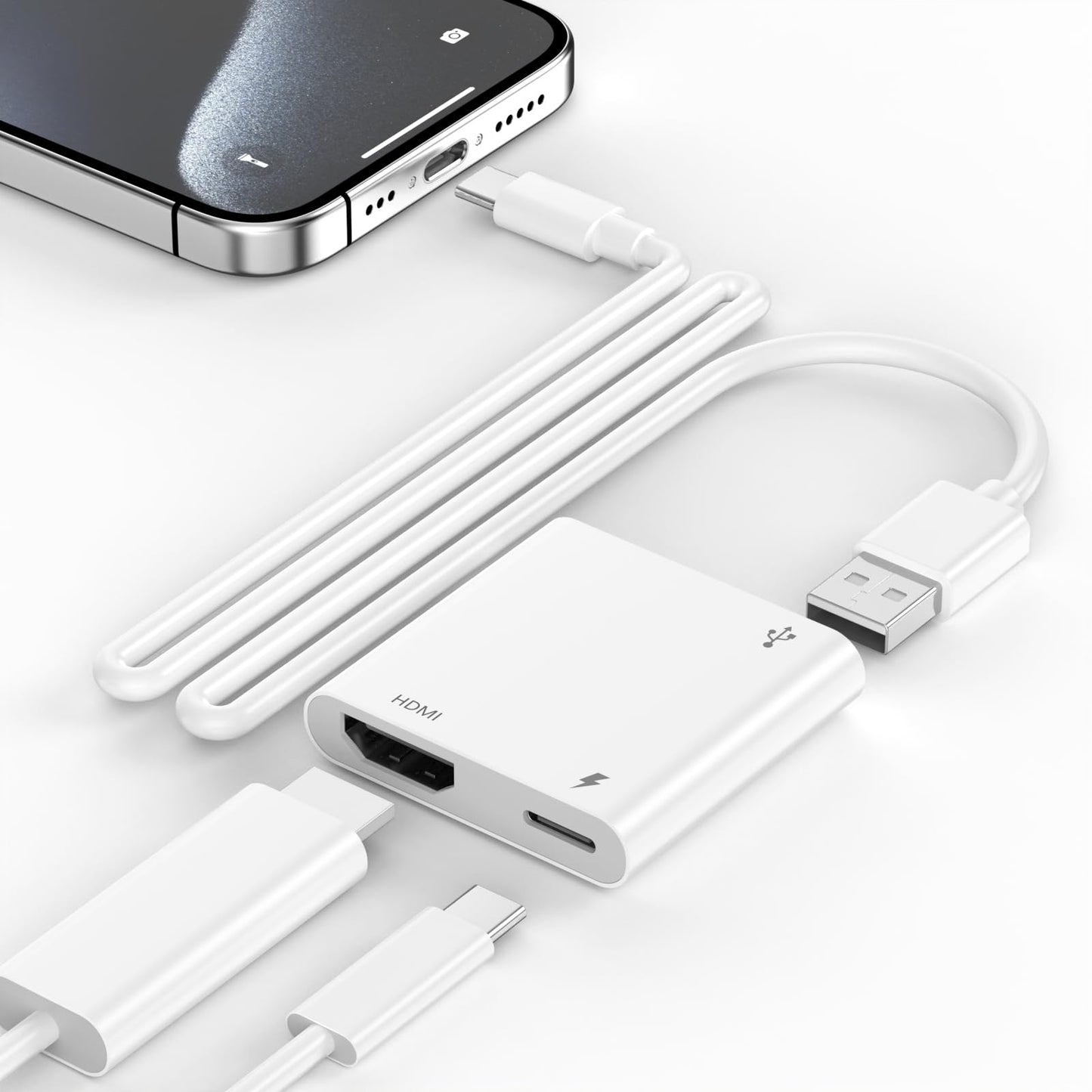 HDMI Adapter for iPhone and iPad to TV or Monitor