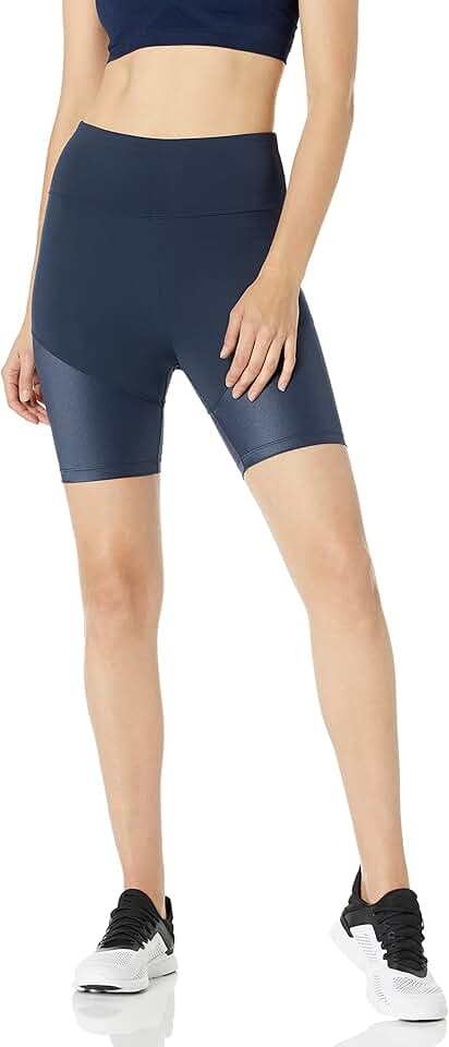 Women's Colorblock Shine Bike Shorts