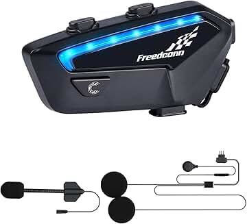 Motorcycle Helmet Bluetooth Headset for Group Communication