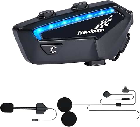 Motorcycle Helmet Bluetooth Headset for Group Communication