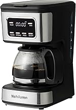 5-6 Cup Programmable Coffee Maker with Reusable Filter