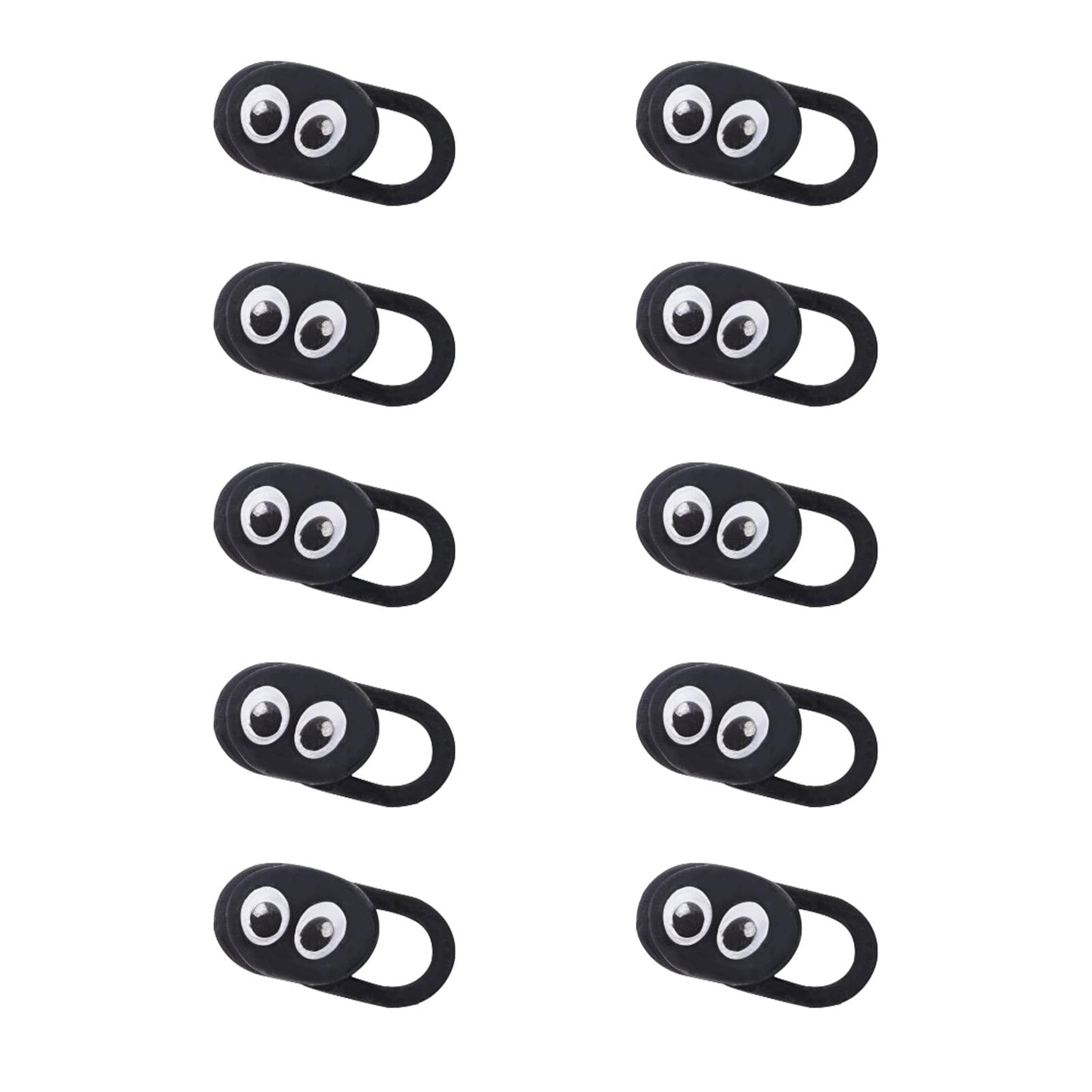 Set of 10 thin camera covers for privacy protection