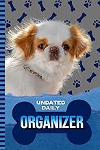 Daily Organizer with Dog and Paw Print Cover