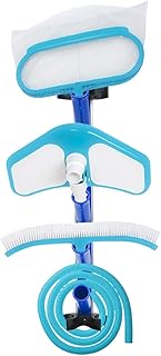 Swimming Pool Cleaning Supplies Rack Organizer Hanger Caddy