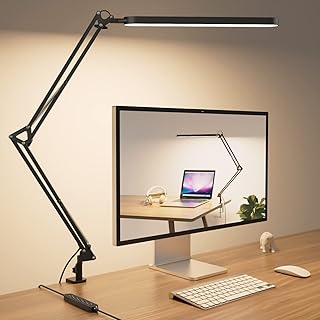 Adjustable LED Desk Lamp with 5 Color Modes and Memory