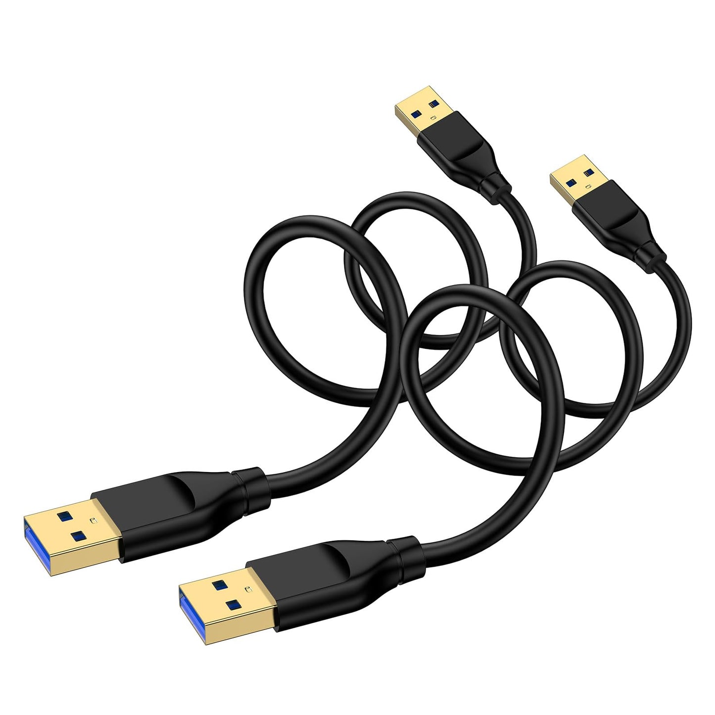 6FT USB 3.0 Male to Male Cable, 2 Pack
